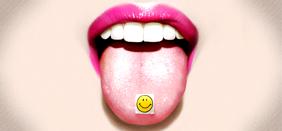 photo - LSD on tongue