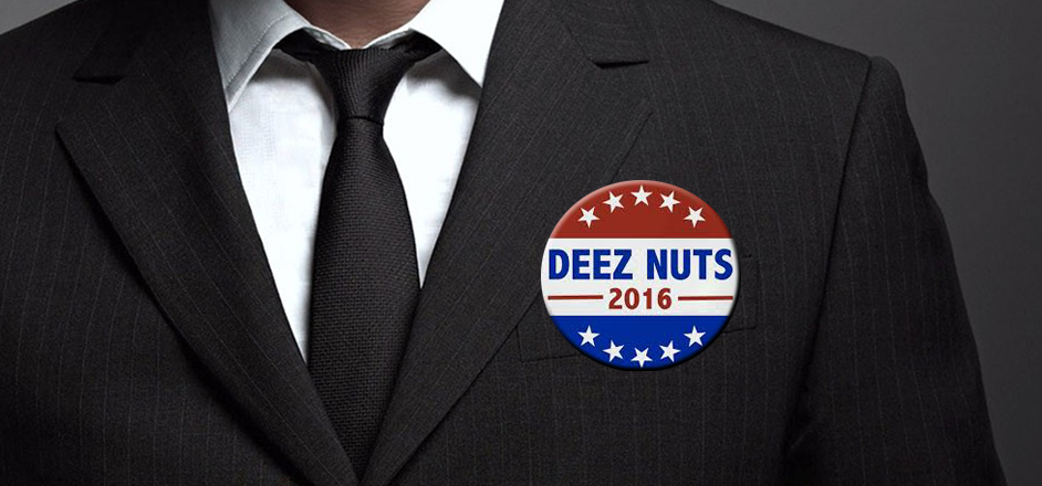 Deez Nuts Is Running For President Polls At 9 Percent In North Carolina Rooster Magazine 2841