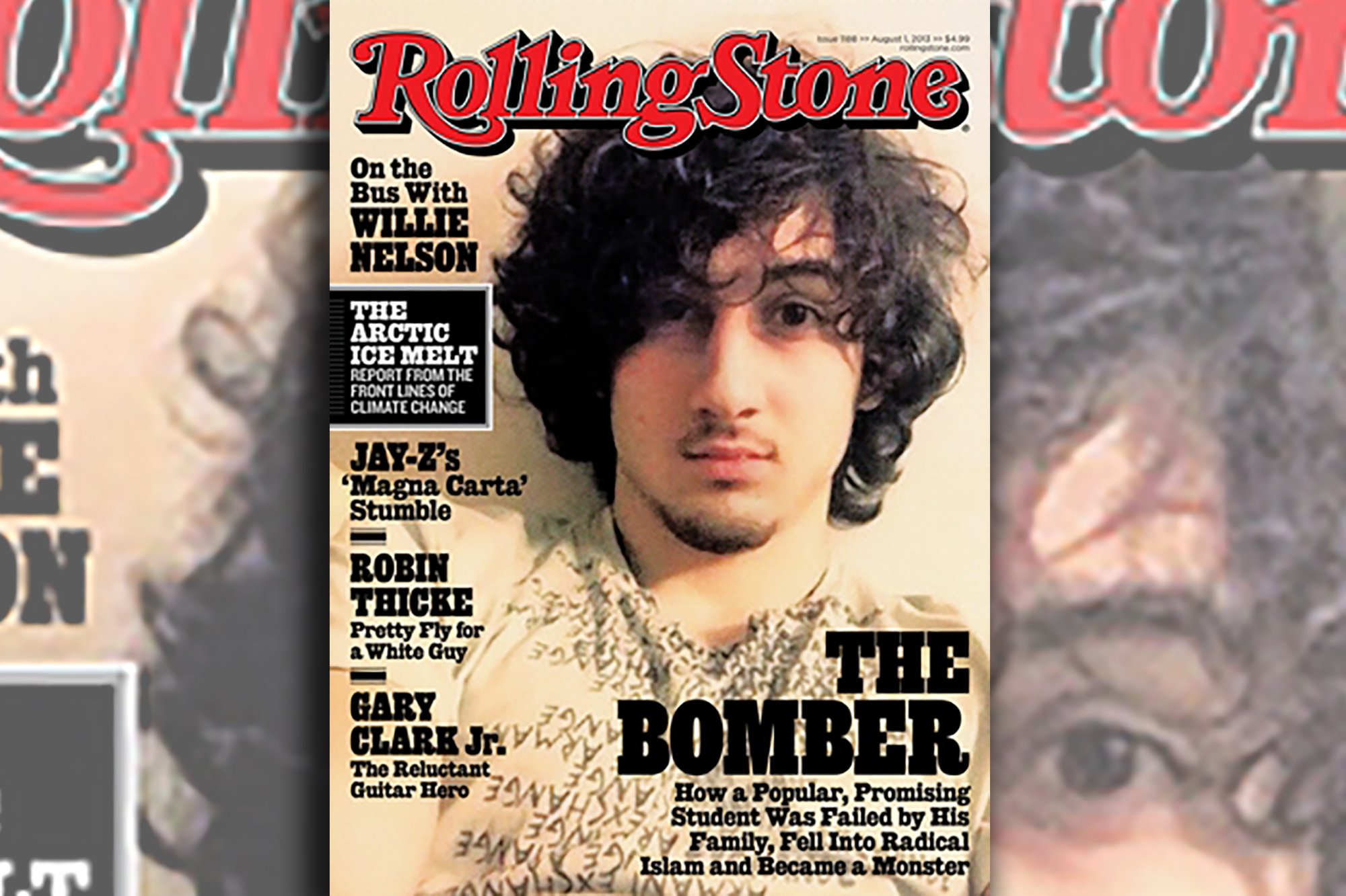 Rolling Stone puts the Boston bomber on the cover for August