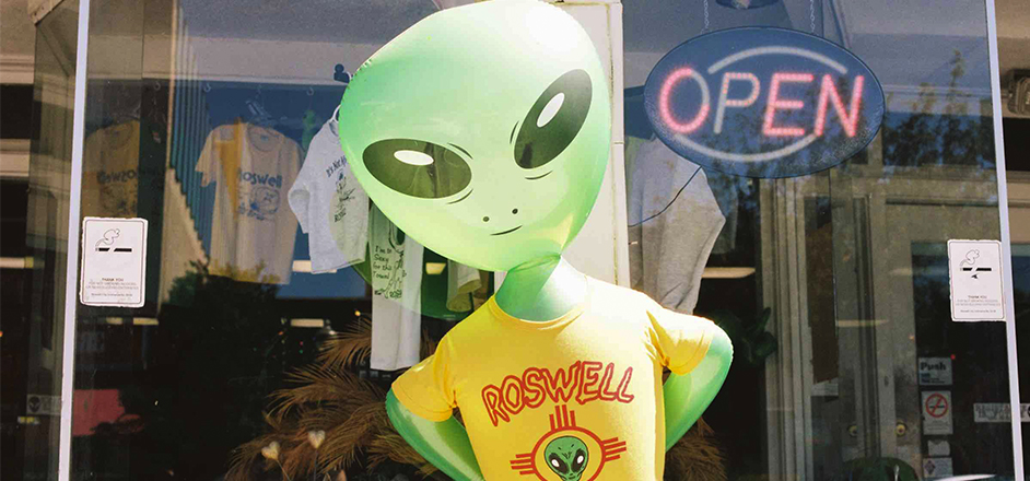 photo - alien at Roswell