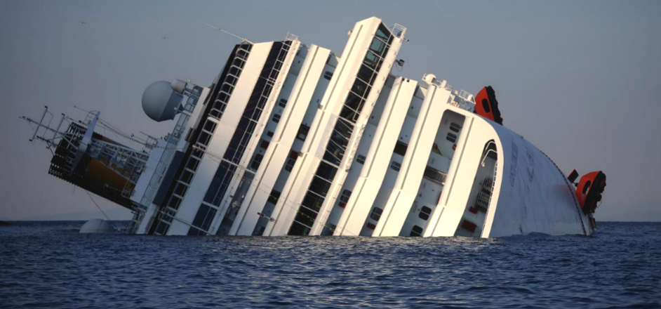 when was the last time a cruise ship sank