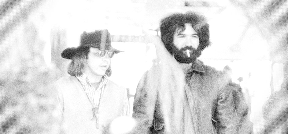 photo - Owsley Stanely and Jerry Garcia