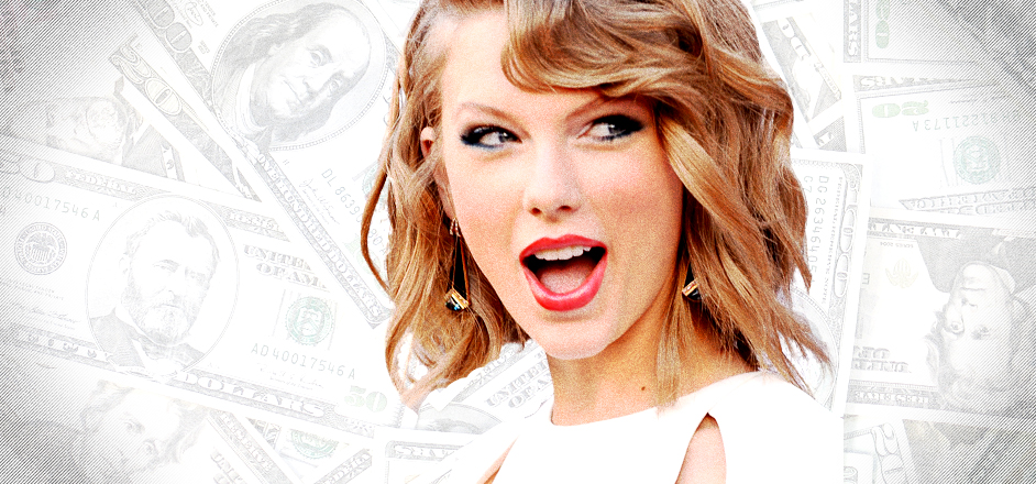 robbed bank for taylor swift
