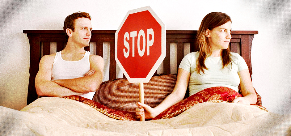 stop sign in bed premarital sex rooster magazine