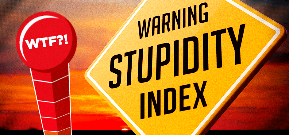 Rooster Magazine, Stupidity Index, Humor, Politics
