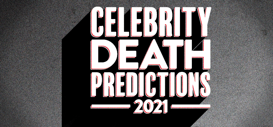 celebrity death predictions, rooster magazine,