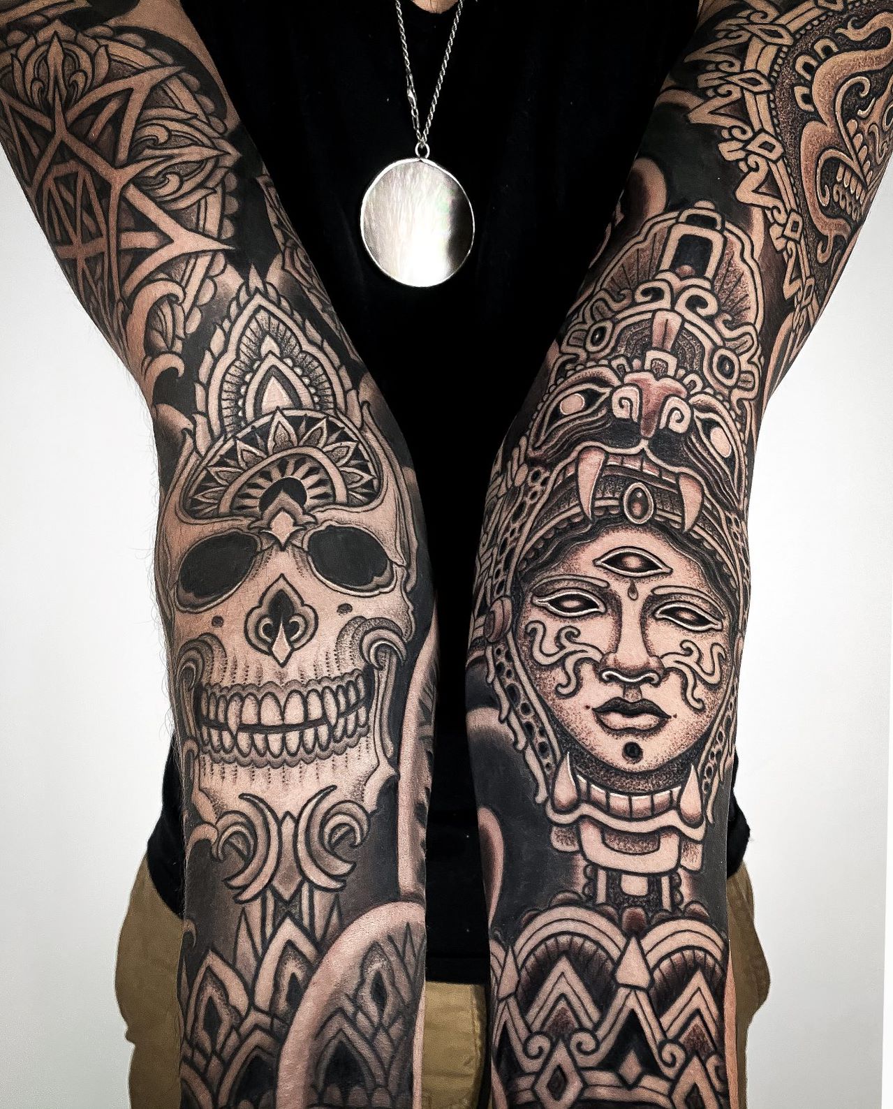 Bone shank | Sketch style tattoos, Flesh tattoo, Black art tattoo