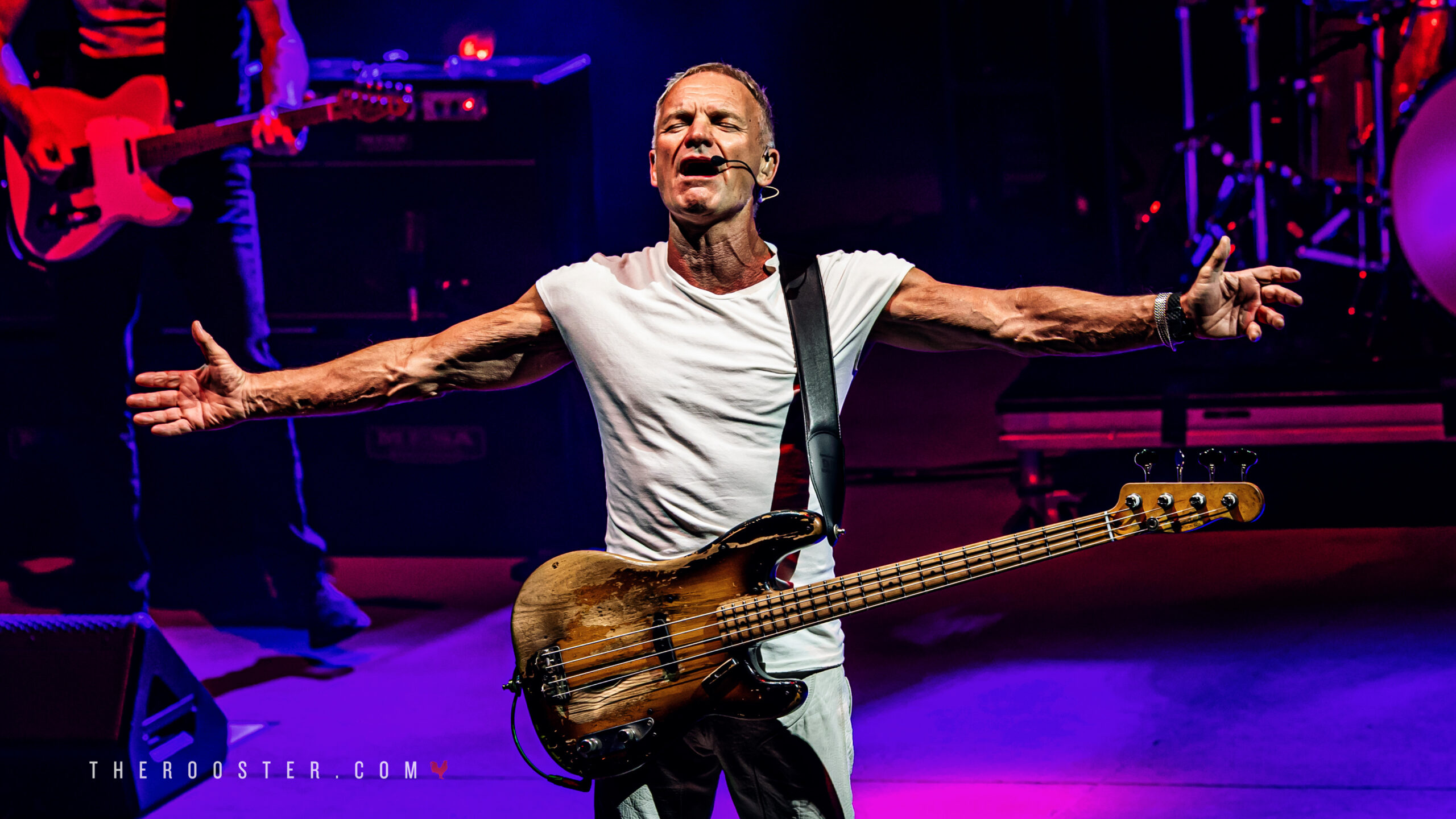 Photo Pit Sting at Red Rocks Amphitheatre Rooster Magazine