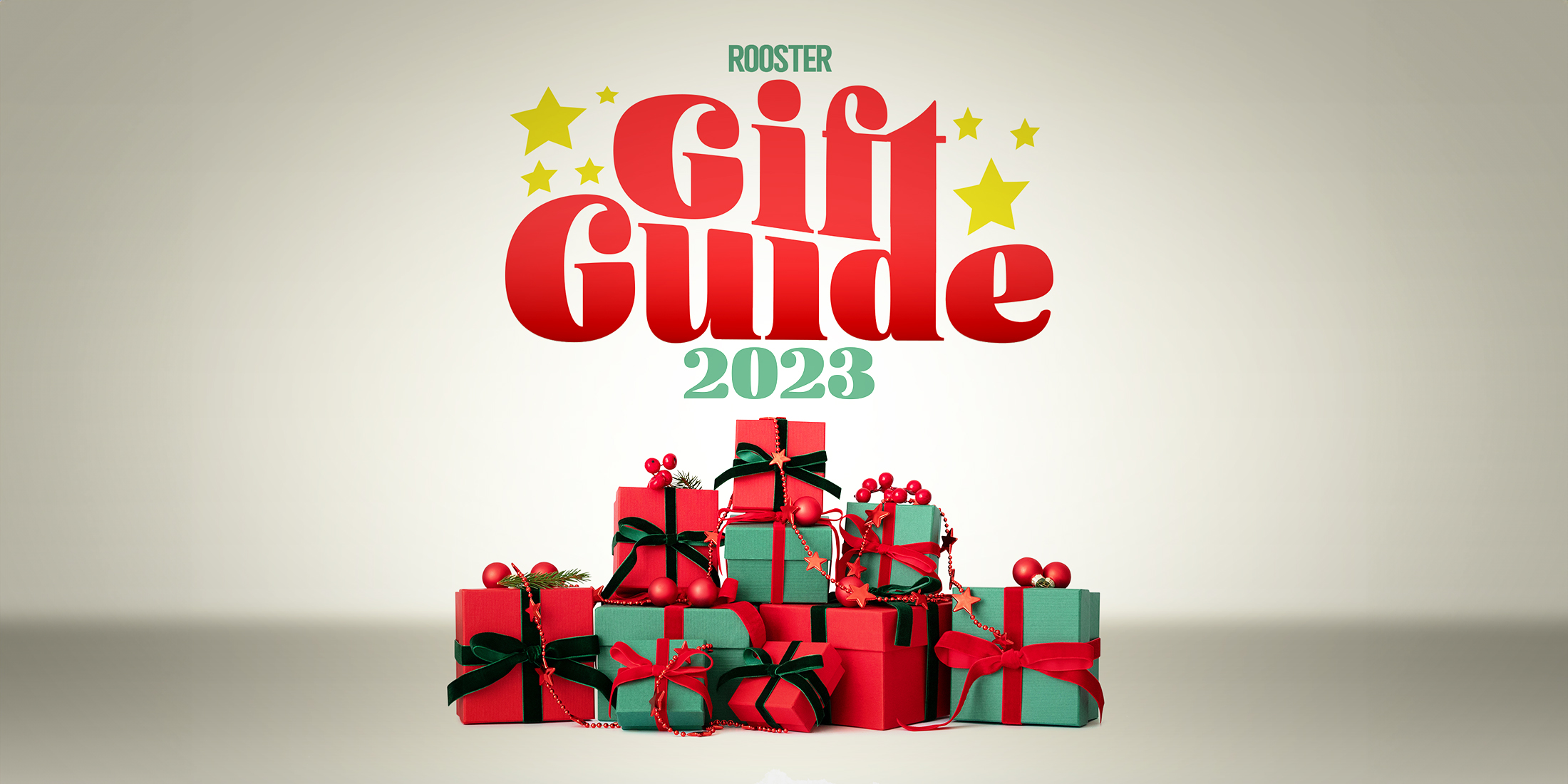 Rooster Magazine GIFT GUIDE 2023 HERO 