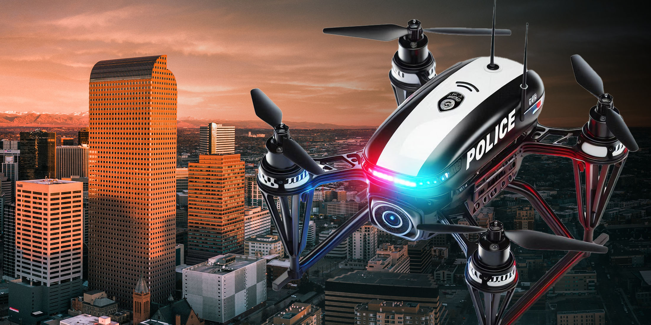 Police Drone deployed as First Responders to 911 Calls