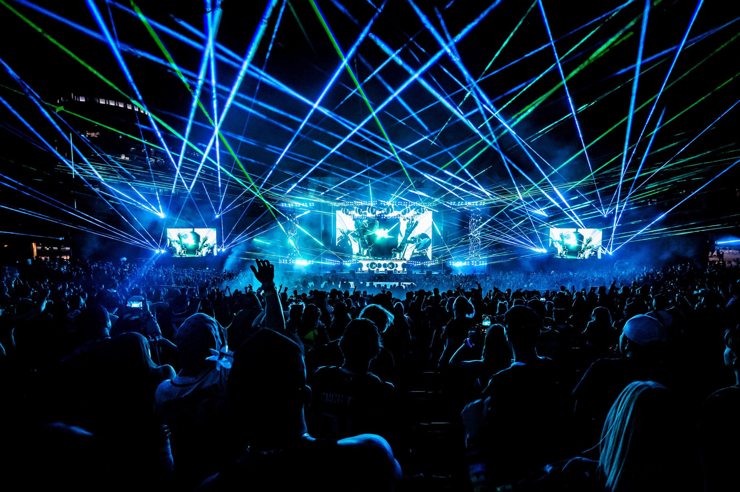 Excision performing at Fiddler's Green in Denver, Colorado